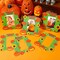 24 Sets Pumpkin Magnet Picture Frames Crafts for Kids Felt Pumpkin